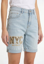 NYC Denim Bermuda Shorts