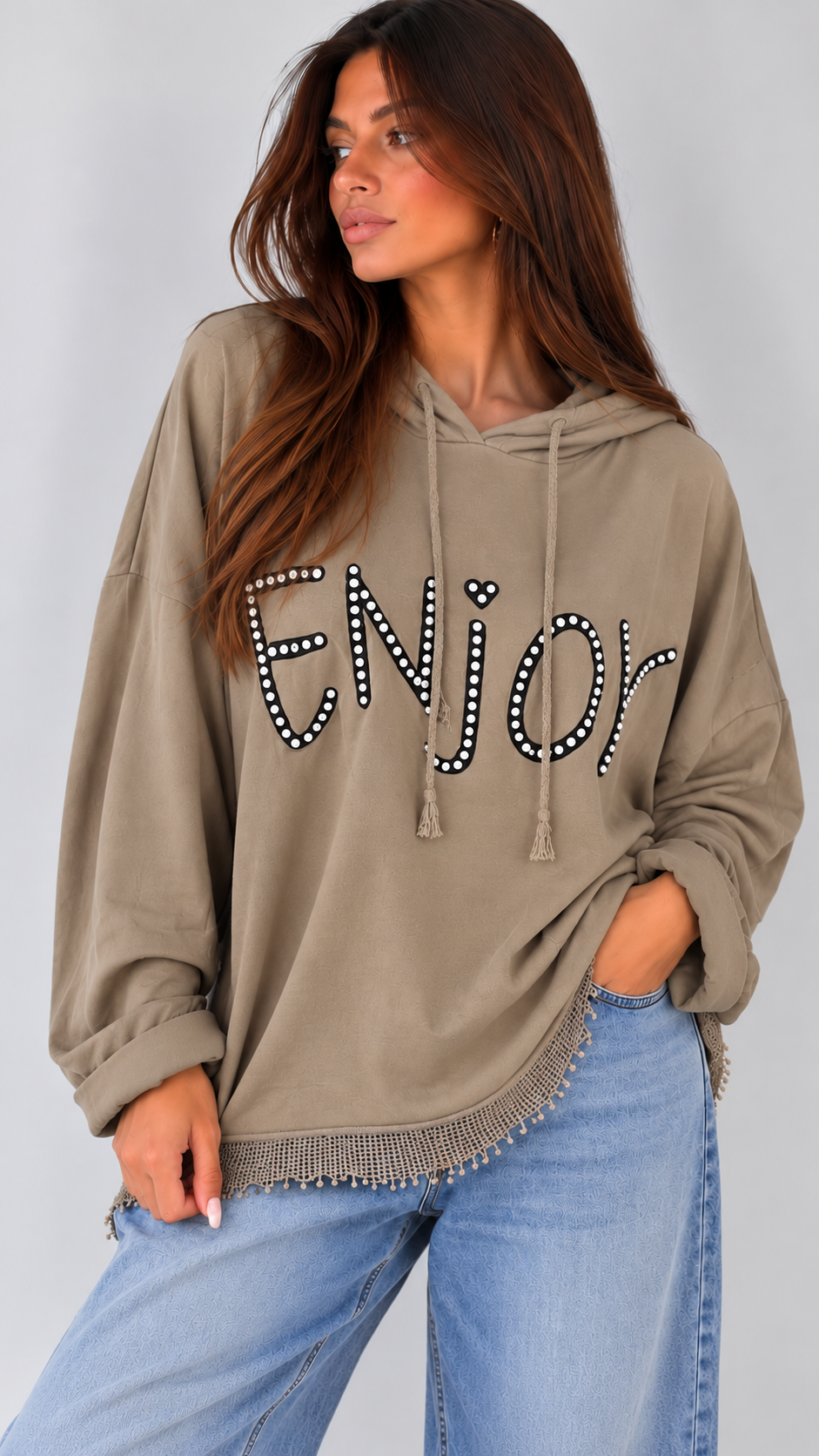 קפוצ׳ון ENJOY בגזרה רחבה ונוחה – Sisters