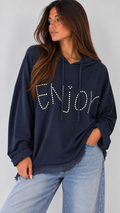 קפוצ׳ון ENJOY אוברסייז לנשים עם תחרה