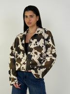 ז'קט קרופ - Safari Chic