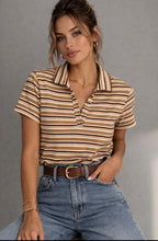 חולצת Polo Stripe