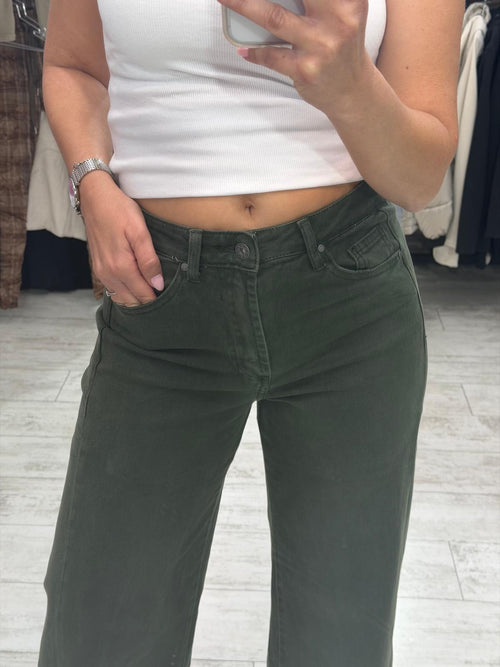 Wide-Leg ג'ינס